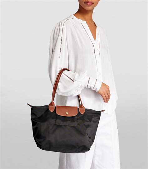 Longchamp Le Pliage Original Small Tote Bag Black .